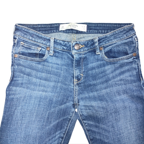 Vintage Abercrombie & Fitch Skinny Blue Jeans - Picture 2 of 6